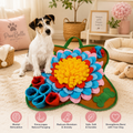 Ankilo Snuffle Mat for Dogs 20*20 Interactive Foraging Puzzle Blanket Dog Feeding Mat with Non-Slip Bottom Foldable Pet Snuffle Mat for Sniffing Slow Feeding and Stress Release